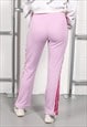 VINTAGE ADIDAS ORIGINALS JOGGERS PINK LOUNGE TRACKIES SMALL