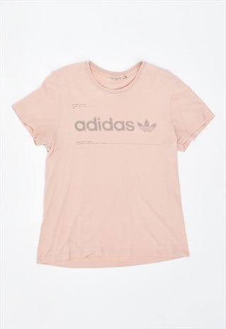 VINTAGE 90'S ADIDAS T-SHIRT TOP PINK
