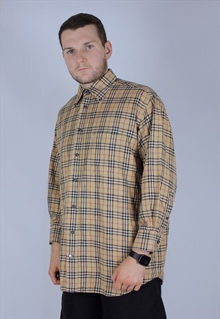 BURBERRY VINTAGE SHIRT MEN RARE