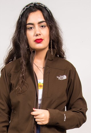 THE NORTH FACE VINTAGE 90'S DARK BROWN JACKET