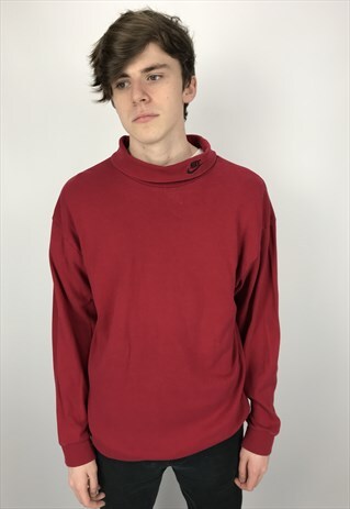 90S VINTAGE NIKE TURTLE NECK ROLL NECK TOP