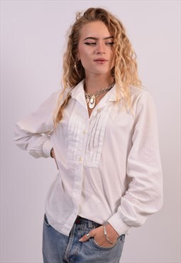 Vintage Benetton Shirt White