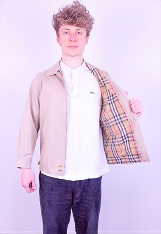 burberry harrington jacket beige