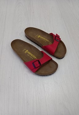 00's Birkenstock Sandals Red Buckle Strap