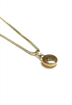 Louis Vuitton LV Petal Charm Pendant on Chain/Necklace