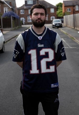 VINTAGE REEBOK NEW ENGLAND PATRIOTS NFL FOOTBALL JERSEY