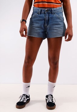 Vintage levi's denim shorts mid blue w30 BV684