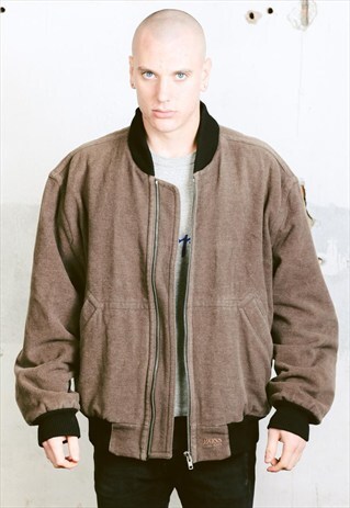 VINTAGE HUGO BOSS BOMBER JACKET