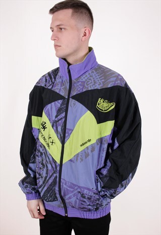 90S VINTAGE ADIDAS SHELL JACKET AA9079