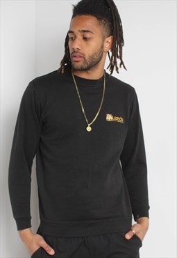 Vintage Leeds Council Sweatshirt Black