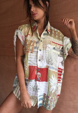 OVERSIZED RETRO 90S 80S VINTAGE UNISEX FESTIVAL SHIRT