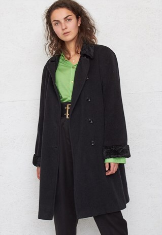 VINTAGE BLACK ADMYRA COAT