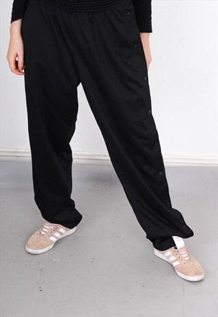 VINTAGE BLACK POPPER TRACK PANT