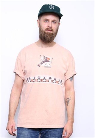 VINTAGE NATIVE AMERICAN PRINTED T-SHIRT