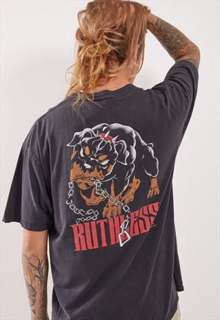 VINTAGE TOP DAWG GRAPHIC T-SHIRT