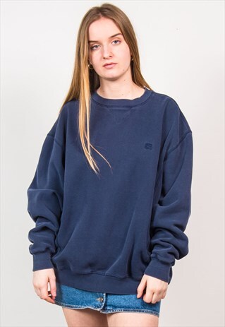 FILA SWEATSHIRT VINTAGE 90'S BLUE
