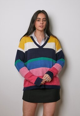 Rainbow Stripe Knit