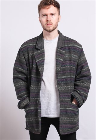 VINTAGE AZTEC INCA JACKET