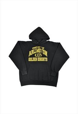 Vintage Arlington Golden Knights Varsity Hoodie Sweatshirt L