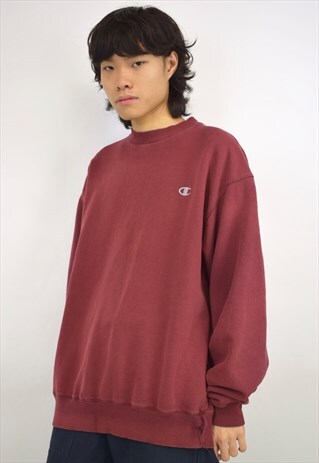 sweater champion maroon