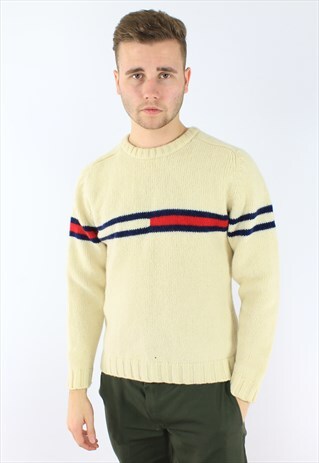 TOMMY HILFIGER FLAG KNITTED JUMPER