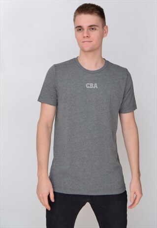DARK GREY CBA (WHITE) T-SHIRT