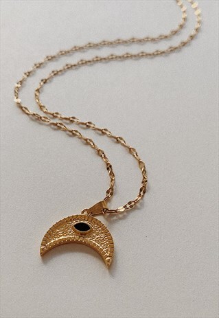 HALF MOON NECKLACE