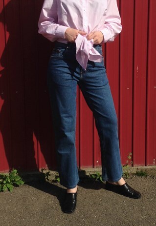 HUGO BOSS ALABAMA MID WAISTED JEANS