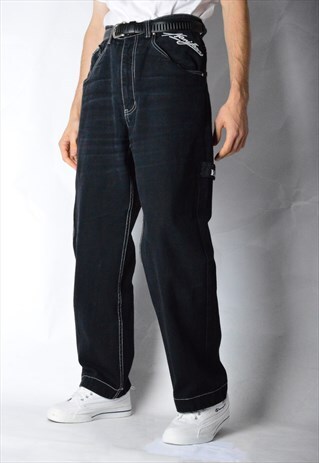 KARL KANI VINTAGE 90S DARK GREY JEANS
