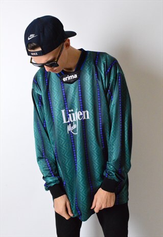 ERIMA VINTAGE 90S ABSTRACT SPORTS LONG SLEEVE TOP