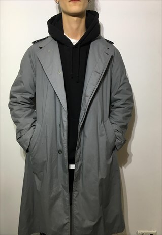 VINTAGE 90' OLDSCHOOL AMAZING GREY CASUAL COAT