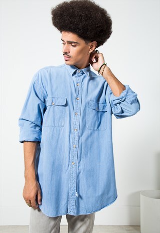 VINTAGE POLO RALPH LAUREN SHIRT / S4833