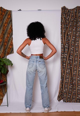 VINTAGE HIGH WAIST LEE COOPER DENIM JEANS TROUSERS