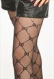 BLACK PATTERN TIGHTS