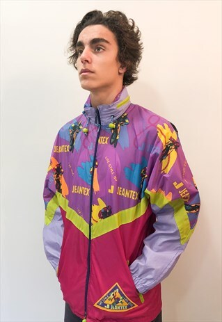VINTAGE RAINCOAT IN MULTICOLOUR