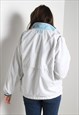 VINTAGE ADIDAS SHELL JACKET WHITE