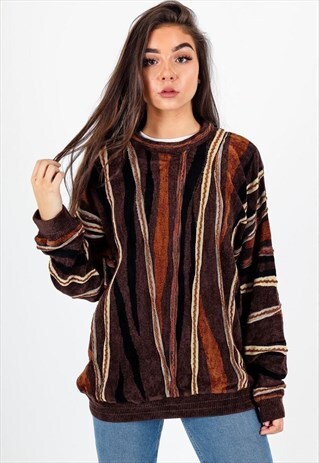 VINTAGE PATTERNED JUMPER K71