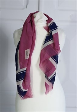 Vintage silk scarf YSL
