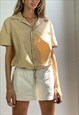 VINTAGE Y2K ARMANI UTILITY SHIRT TAN GORPCORE SAFARI