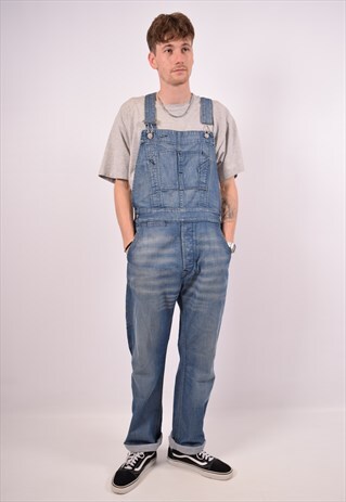 Vintage Levi's Denim Dungarees Blue | Messina Hembry Clothing | ASOS ...