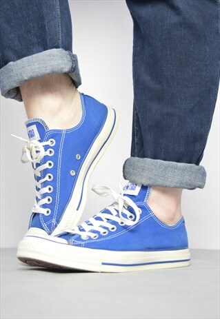 VINTAGE 90S CONVERSE BLUE OX SHOES TRAINERS RETRO GRUNGE