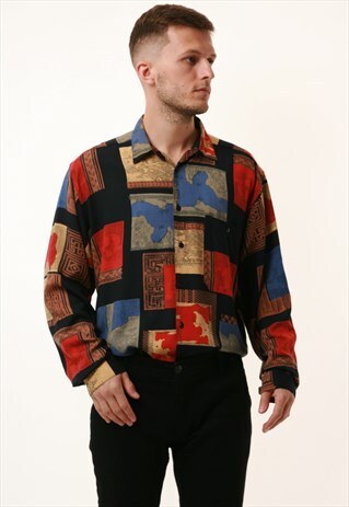 90S VINTAGE OLDSCHOOL GATSBY VISCOSE SHIRT 15990