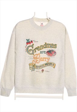 Vintage 90's Fruit of the Loom Sweatshirt Crewneck Graphic G