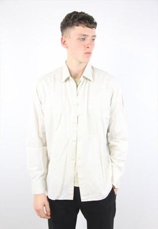 VINTAGE PIERRE CARDIN CREAM SHIRT