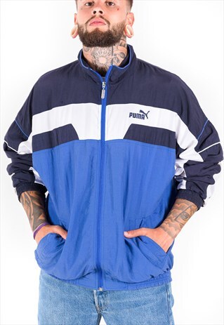 VINTAGE 80S PUMA SHELL JACKET / S3675