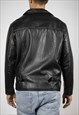 VINTAGE REPARTAGE FRENCH LEATHER JACKET M