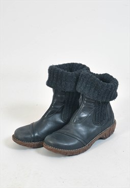 Vintage 00s real leather boots