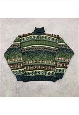 Vintage Knitted Jumper Women's L