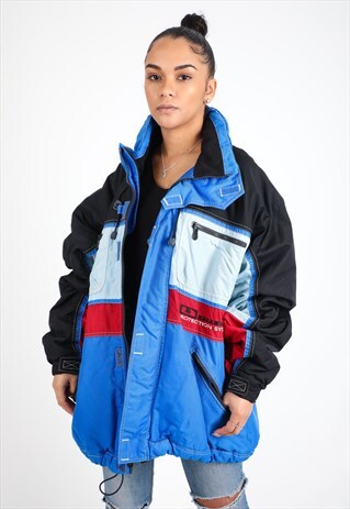 VINTAGE UNBRANDED SKI JACKET J760