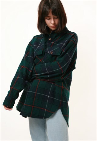 90S VINTAGE OLDSCHOOL SWANNDRI NEW ZELAND WOOL SHIRT 15389